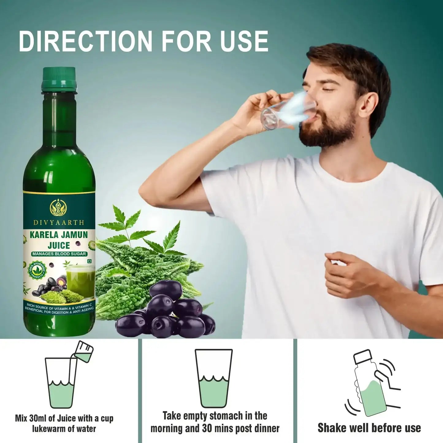 Karela Jamun Juice - Pack of 2