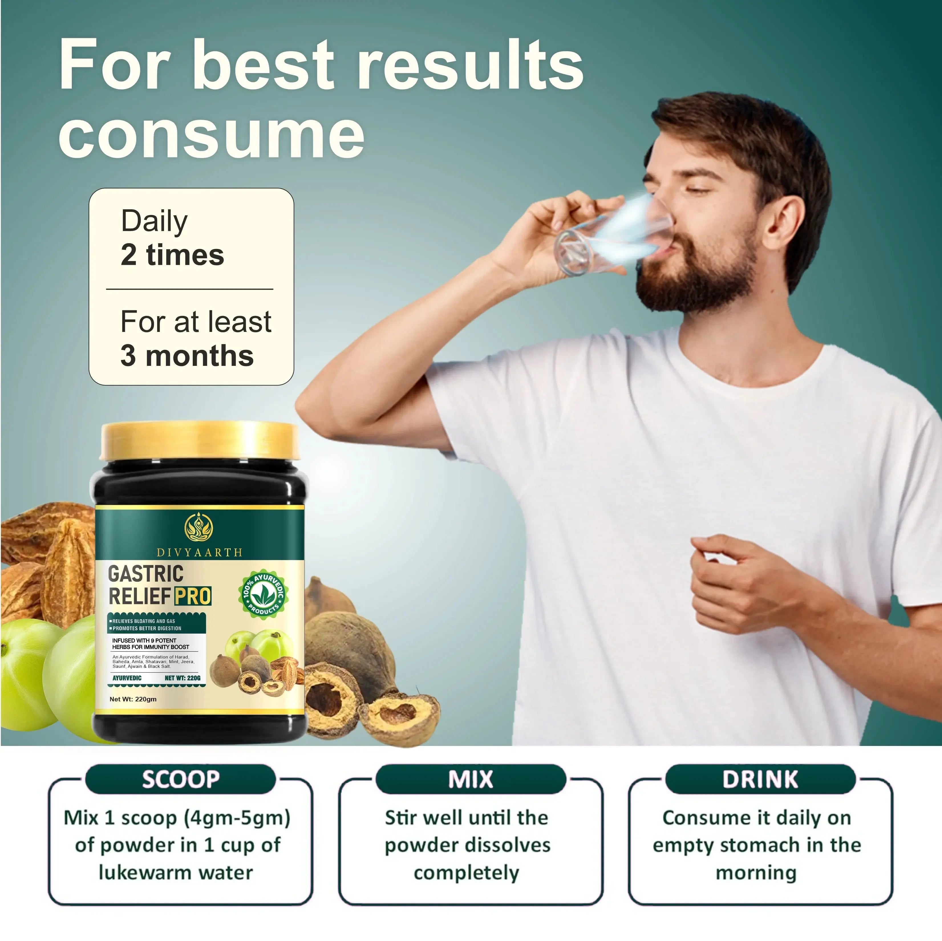 ⁠Gastric Relief Pro Powder